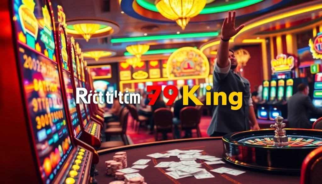 Experience exhilarating wins with Rút tiền 79King at our vibrant casino!